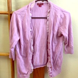 Adorable Purple Cardigan